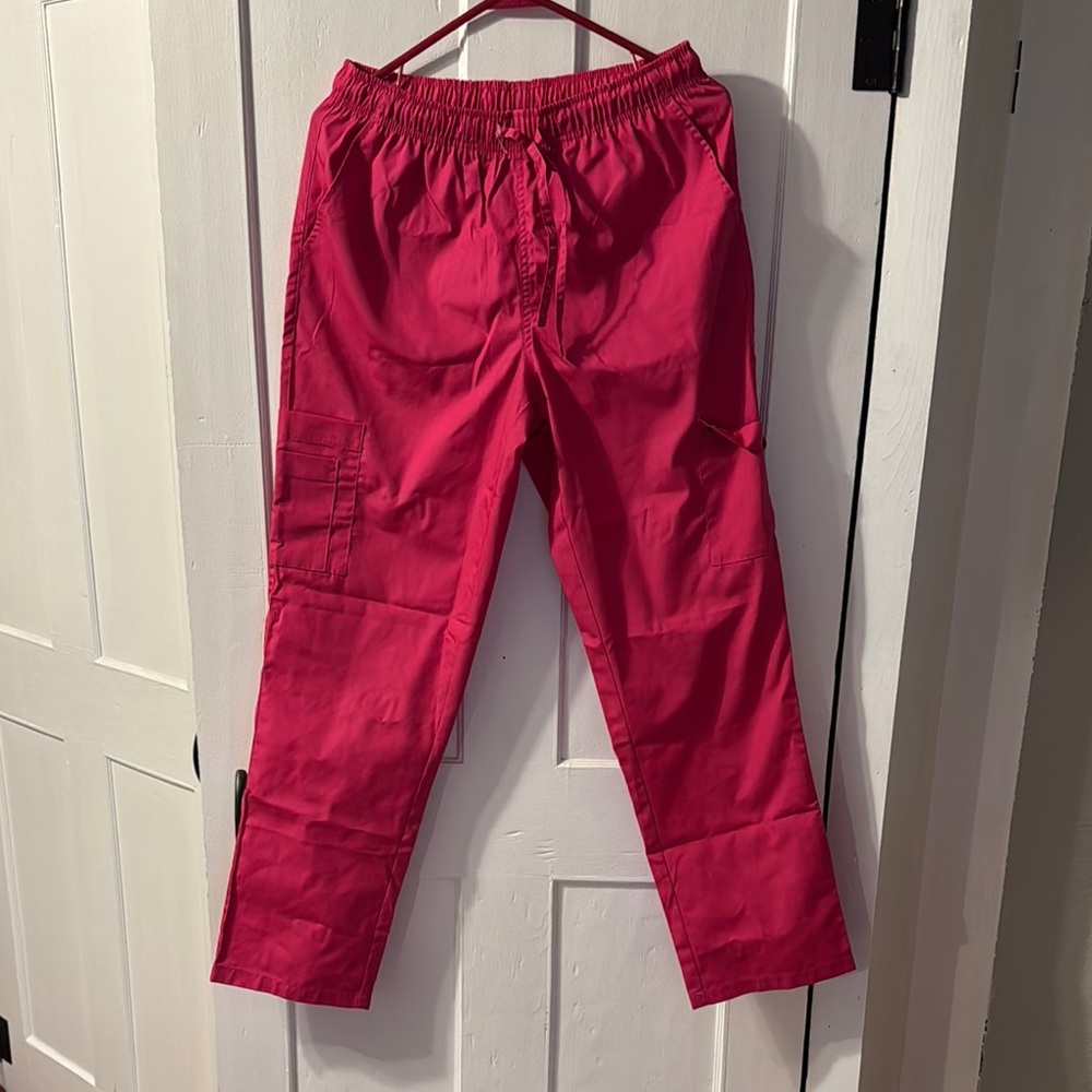 Pink scrubs